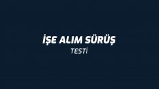 İşe Alım Sürüş Testi