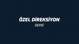 Özel Direksiyon Dersi